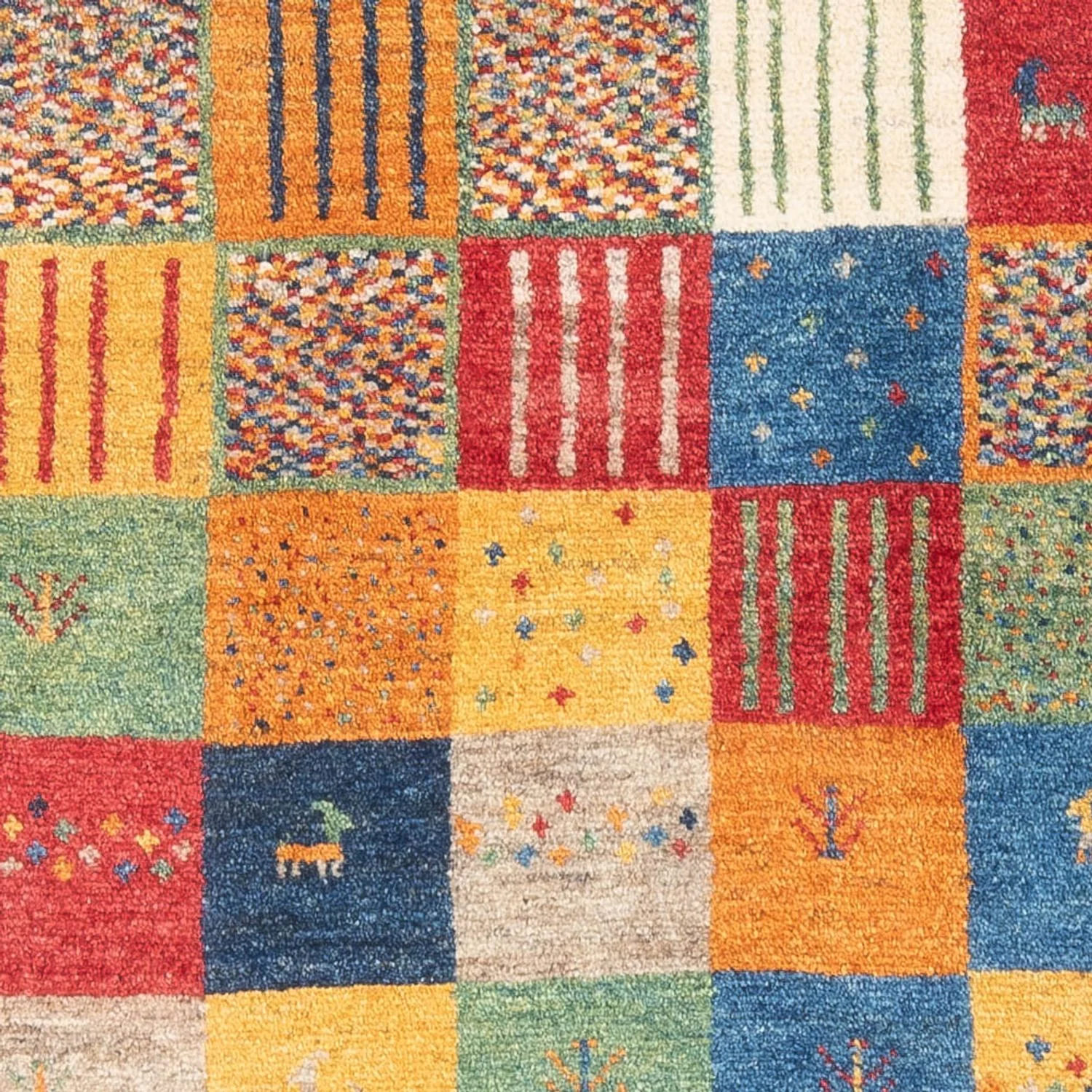 Gabbeh Persisch Teppich 146x101cm - Perserteppich Wollteppich - Image 2