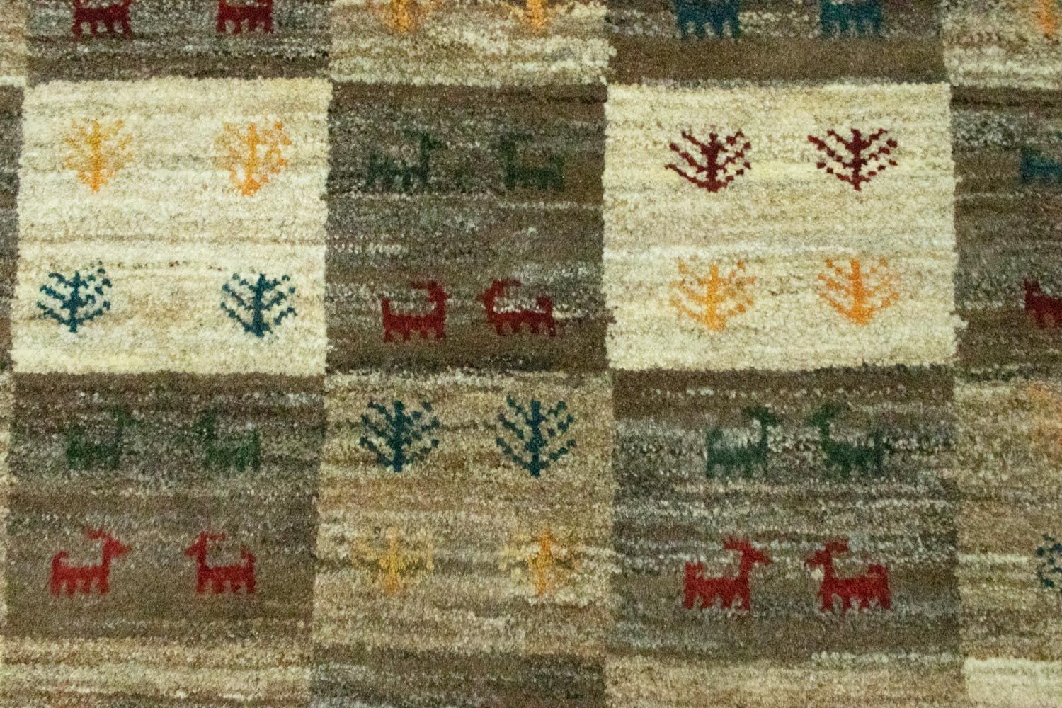 Gabbeh Teppich - Perser 149 x 101 cm - bunt - Image 2
