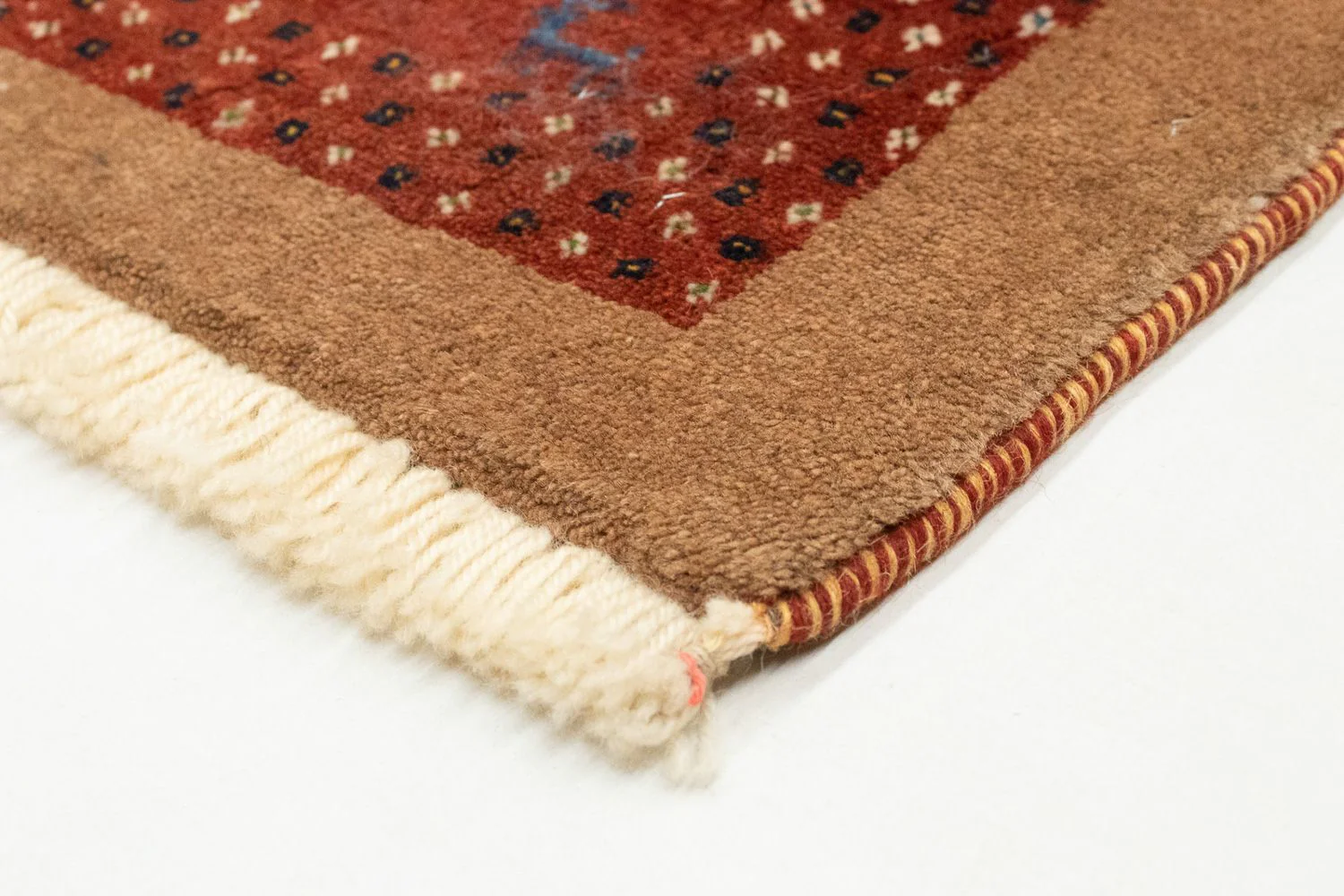 Gabbeh Teppich - Perser 150 x 110 cm - gold - Image 3