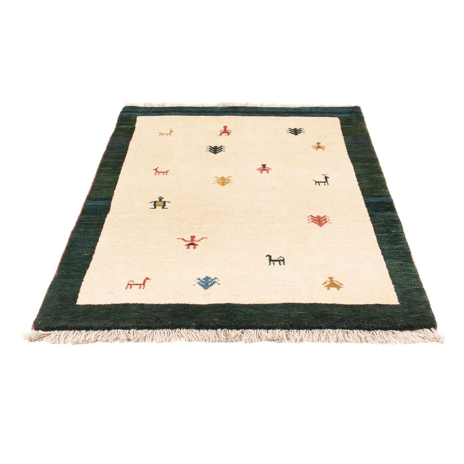 Gabbeh Persisch Teppich 152x100cm - Perserteppich Wollteppich - Image 5