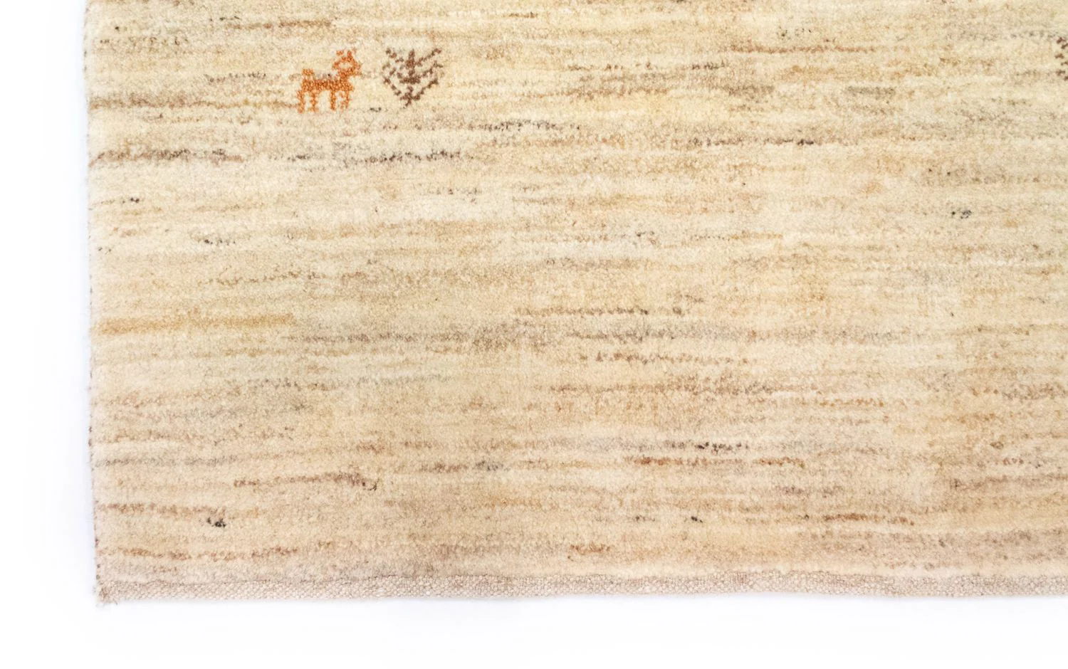 Gabbeh Teppich - Perser 155 x 100 cm - beige - Image 3