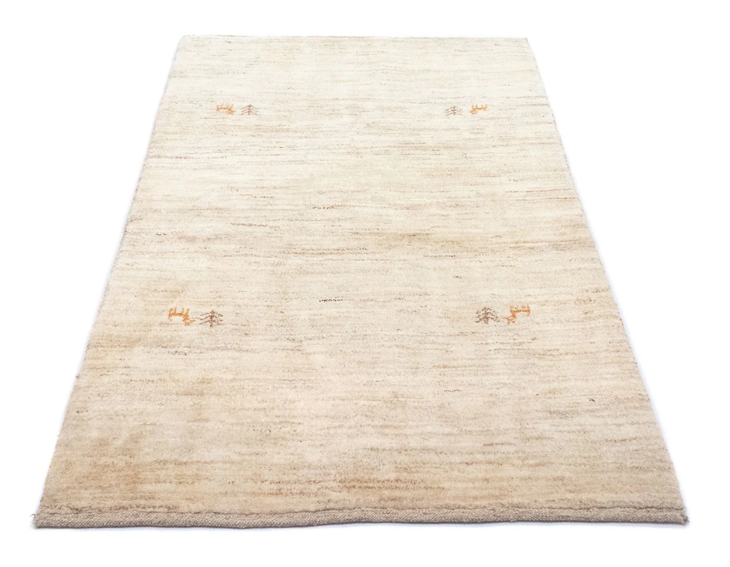 Gabbeh Teppich - Perser 155 x 100 cm - beige - Image 5