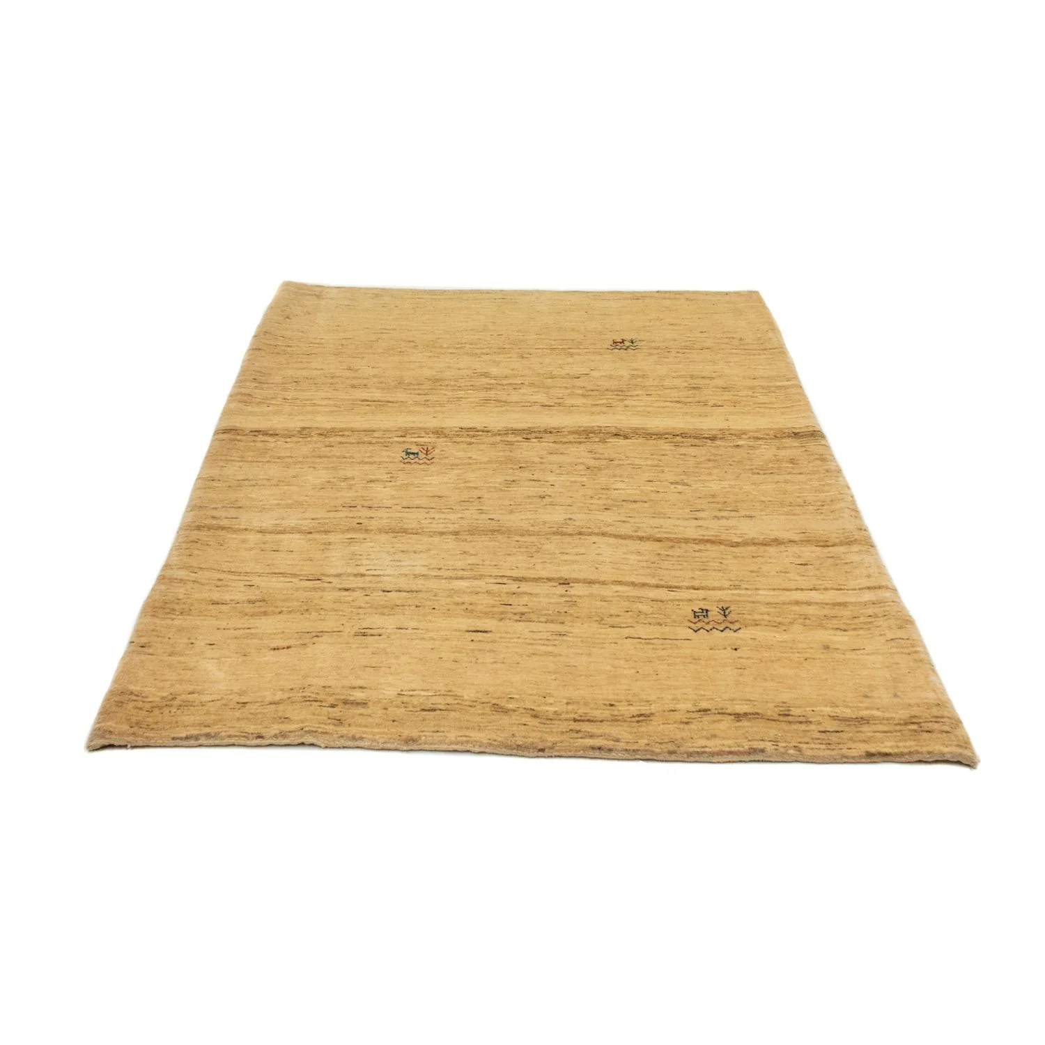 Gabbeh Teppich - Perser 167 x 124 cm - gold - Image 5