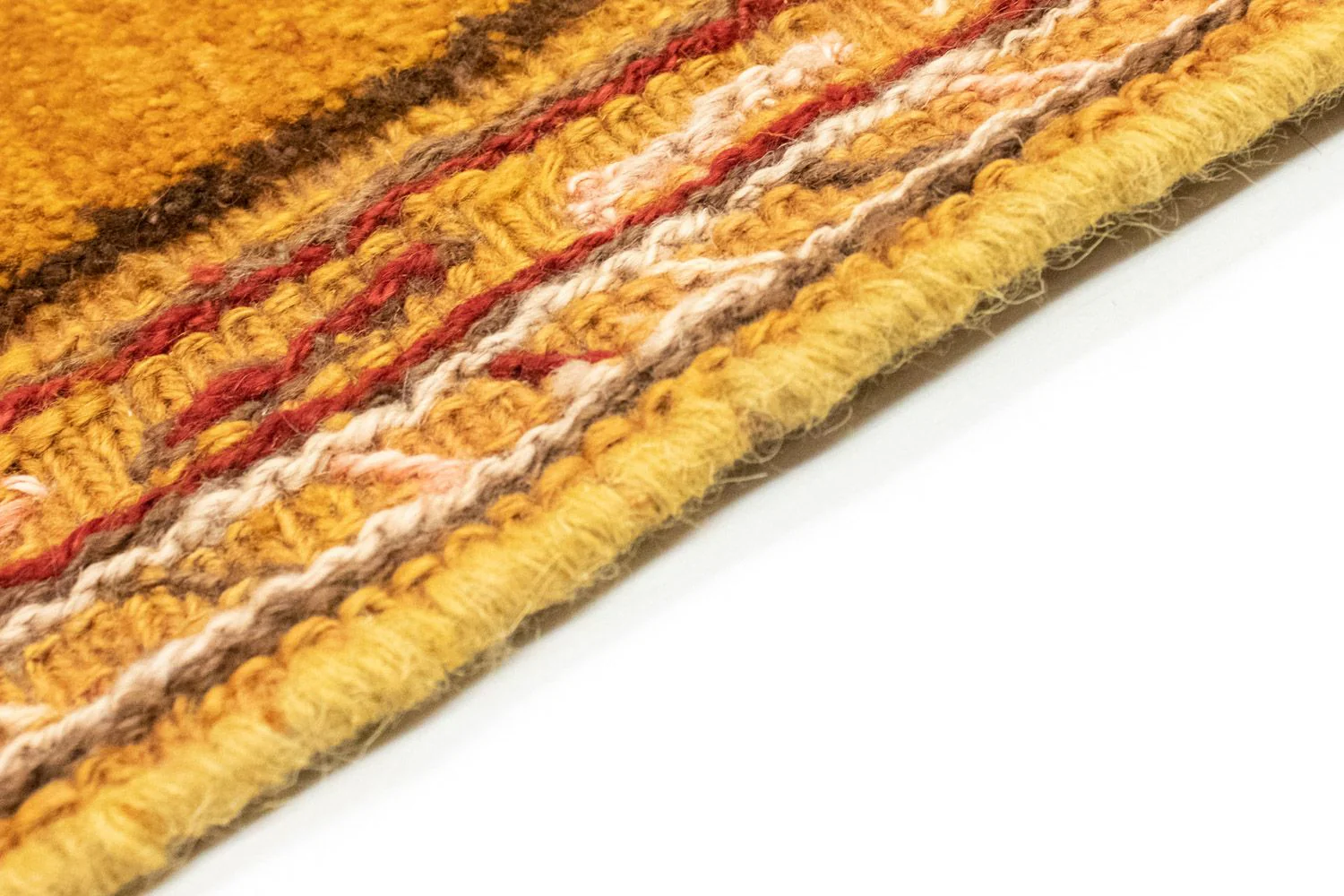 Gabbeh Teppich - Perser 173 x 116 cm - gold - Image 3