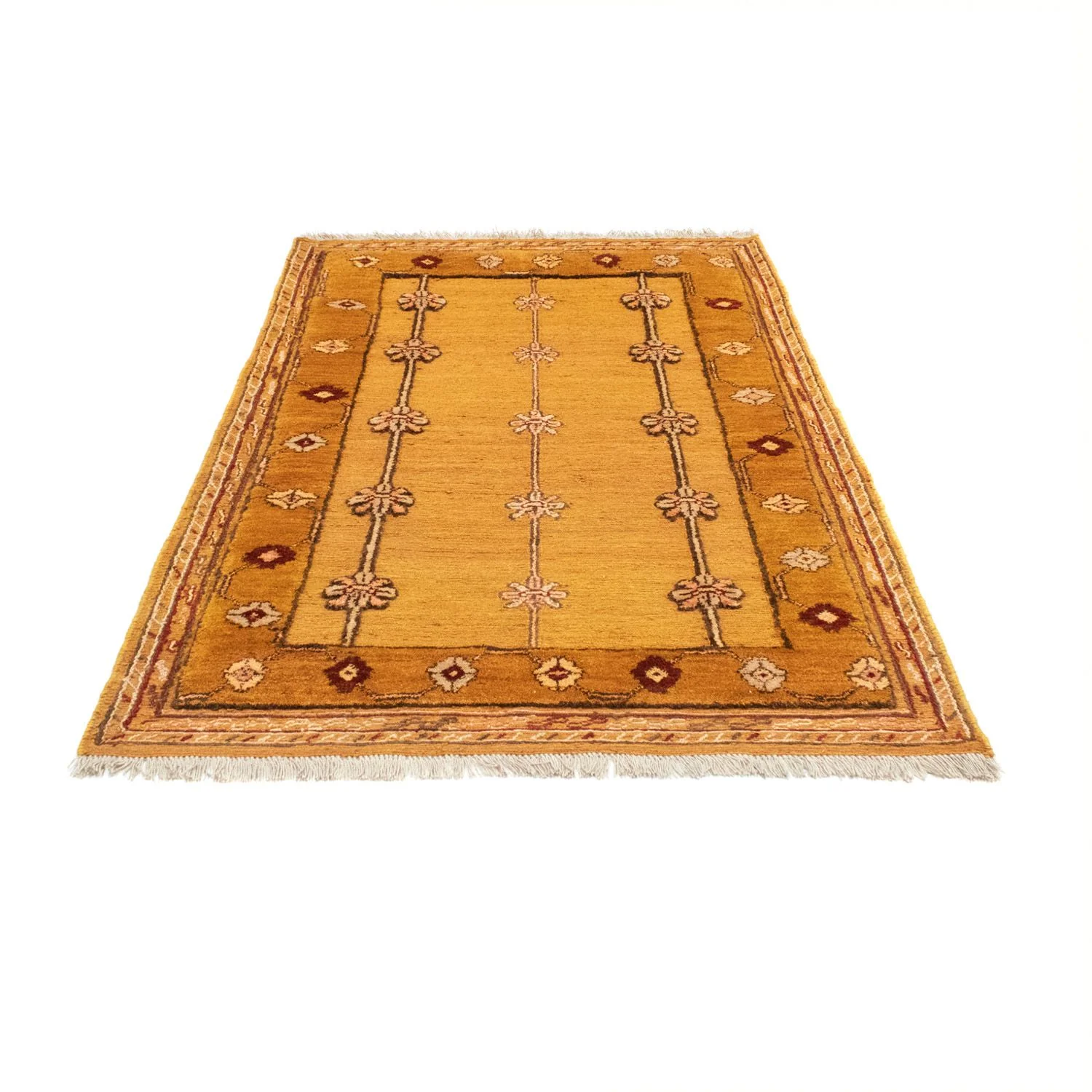 Gabbeh Teppich - Perser 173 x 116 cm - gold - Image 5