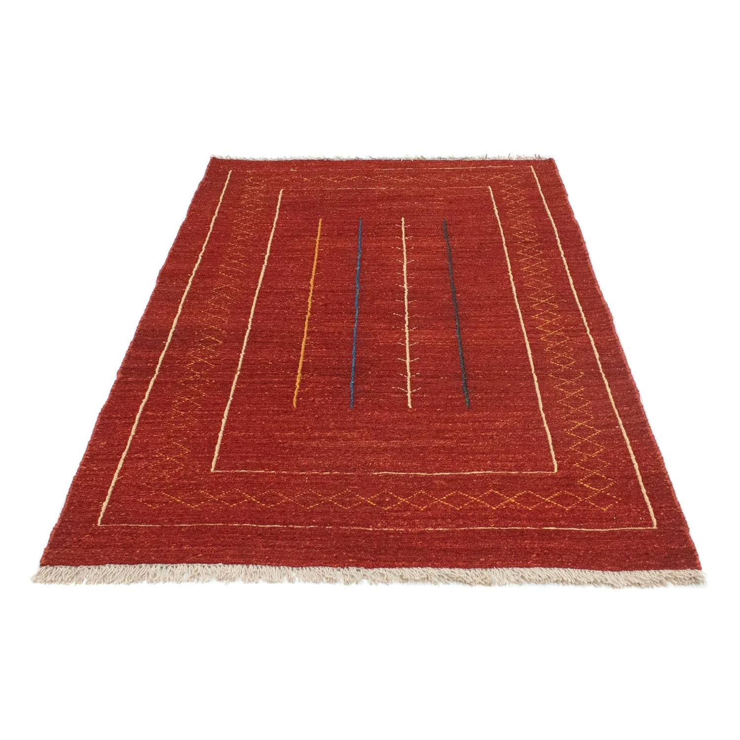 Gabbeh Teppich - Perser 175 x 112 cm - rot - Image 4