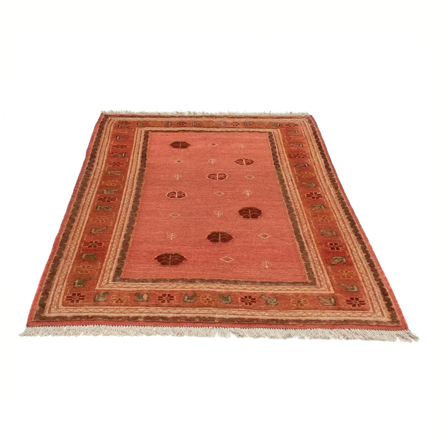 Gabbeh Teppich - Perser 176 x 115 cm - orange - Image 5