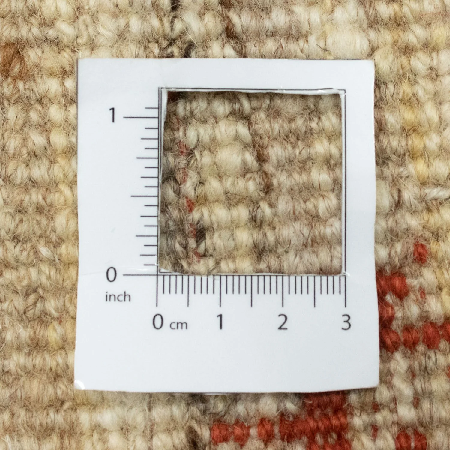 Gabbeh Teppich - Perser 182 x 110 cm - beige - Image 6