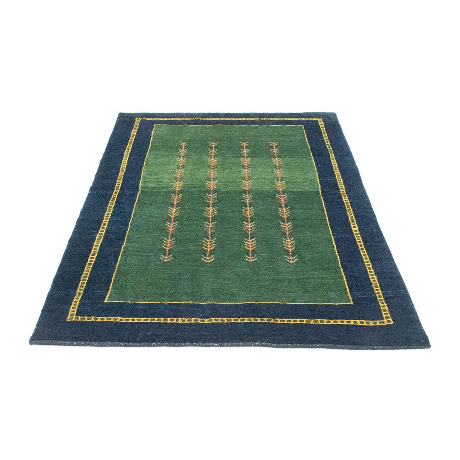 Gabbeh Teppich - Perser 184 x 122 cm - grün - Image 4