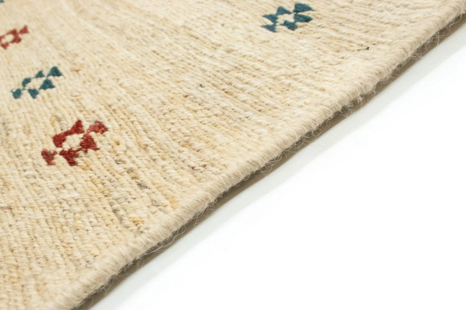 Gabbeh Teppich - Perser 190 x 150 cm - beige - Image 3