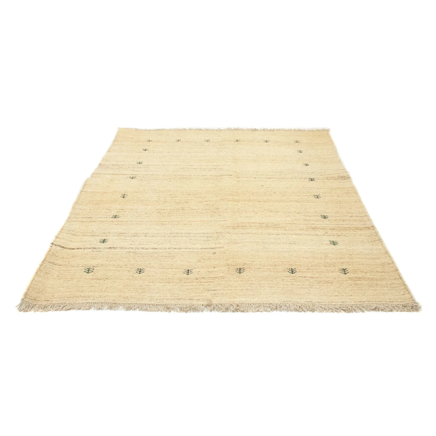 Gabbeh Teppich - Perser 194 x 167 cm - beige - Image 5