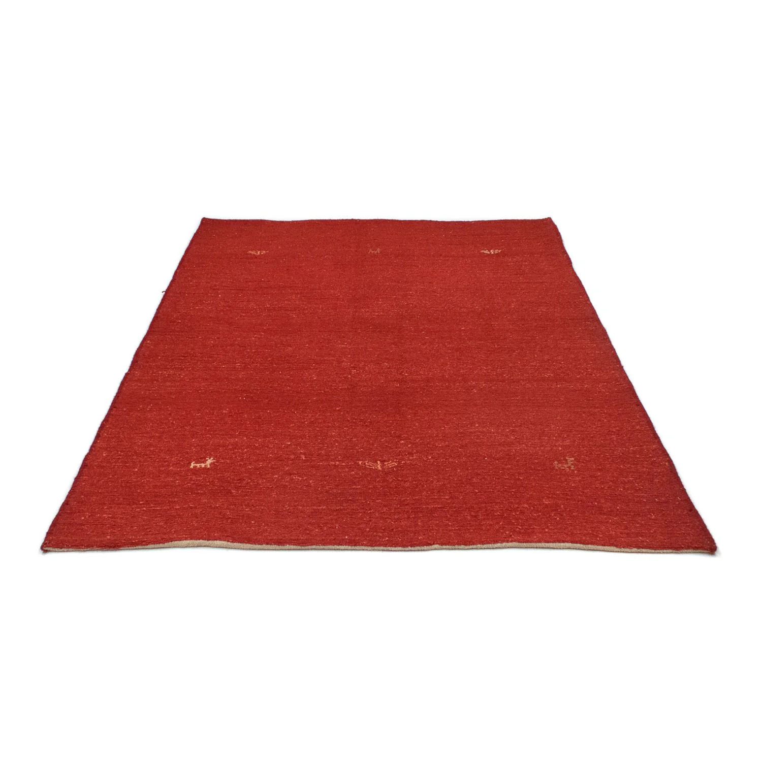 Gabbeh Teppich - Perser 195 x 147 cm - rot - Image 5