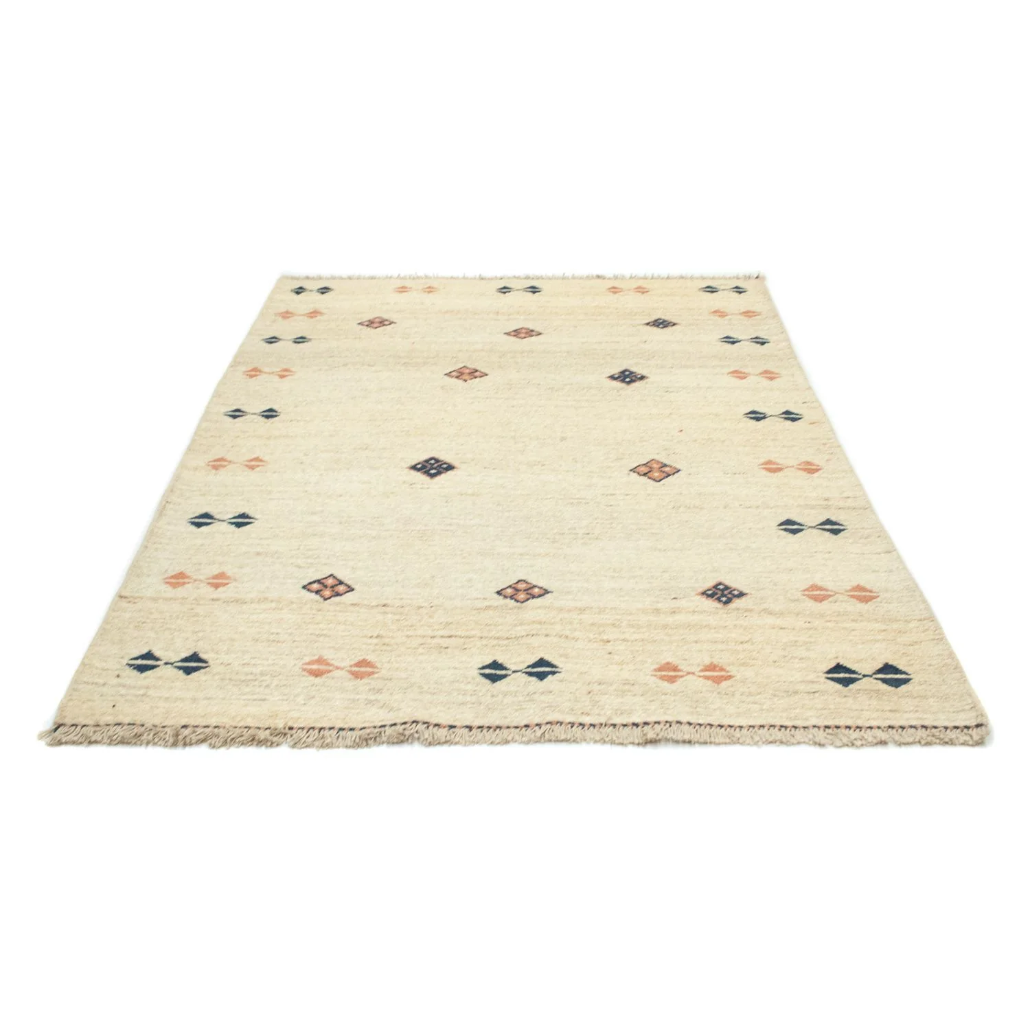 Gabbeh Teppich - Perser 196 x 148 cm - beige - Image 4