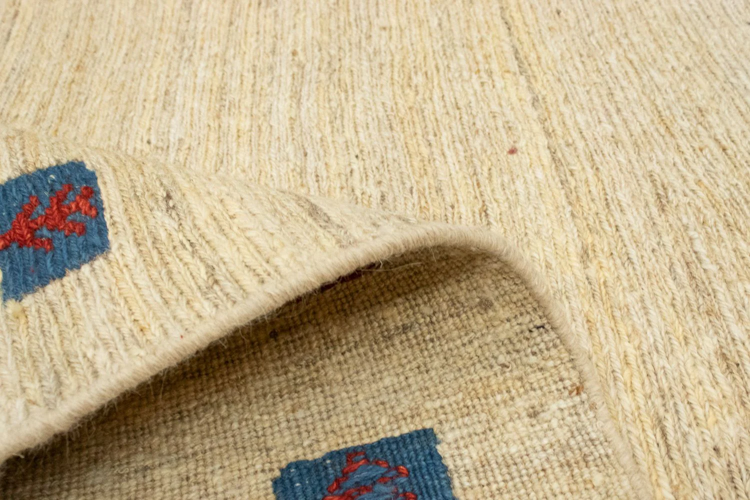 Gabbeh Teppich - Perser 196 x 156 cm - beige - Image 4
