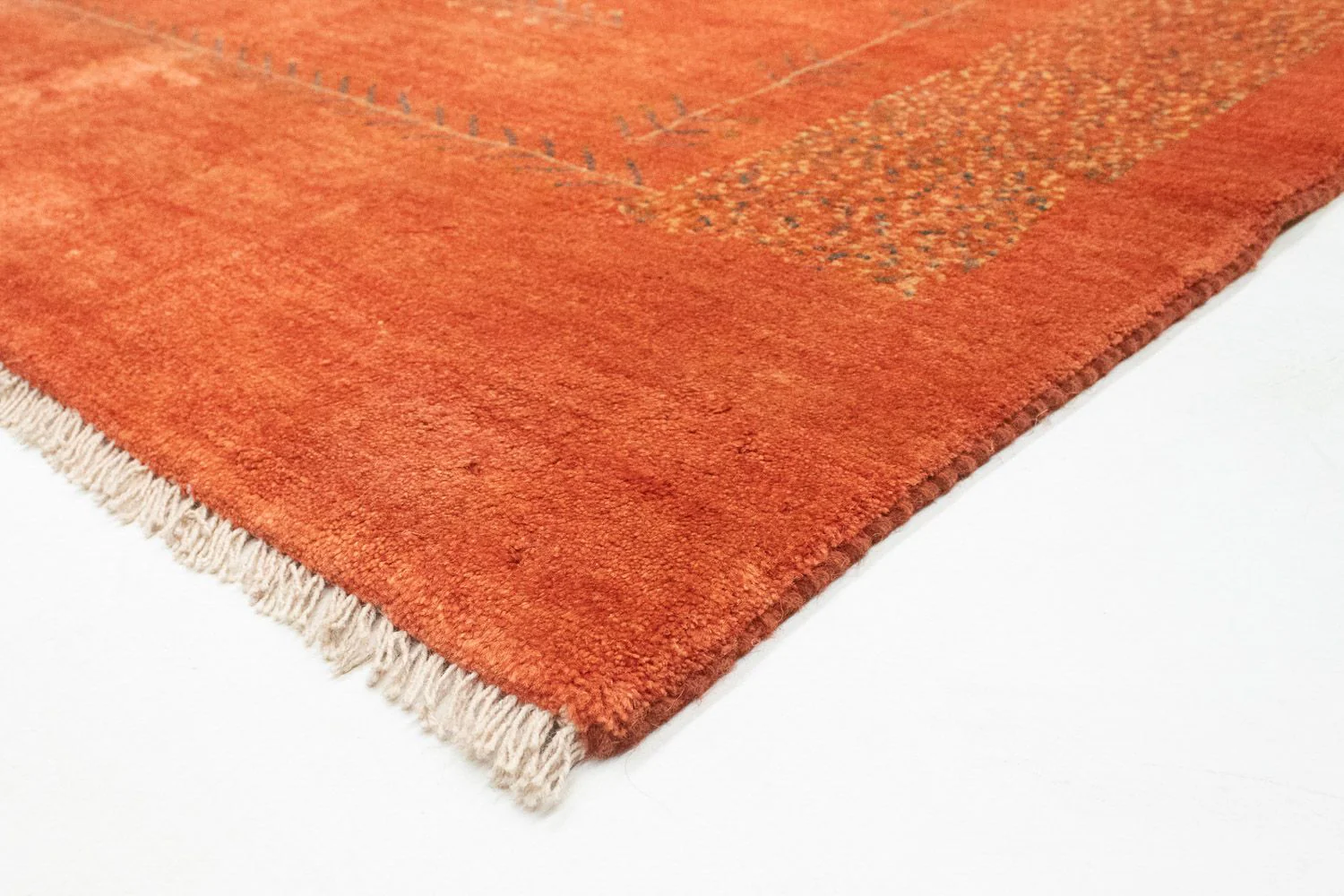 Gabbeh Persisch Teppich 198x151cm - Perserteppich Wollteppich - Image 2