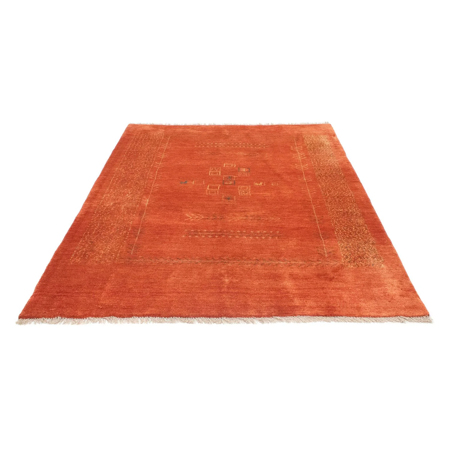 Gabbeh Persisch Teppich 198x151cm - Perserteppich Wollteppich - Image 5