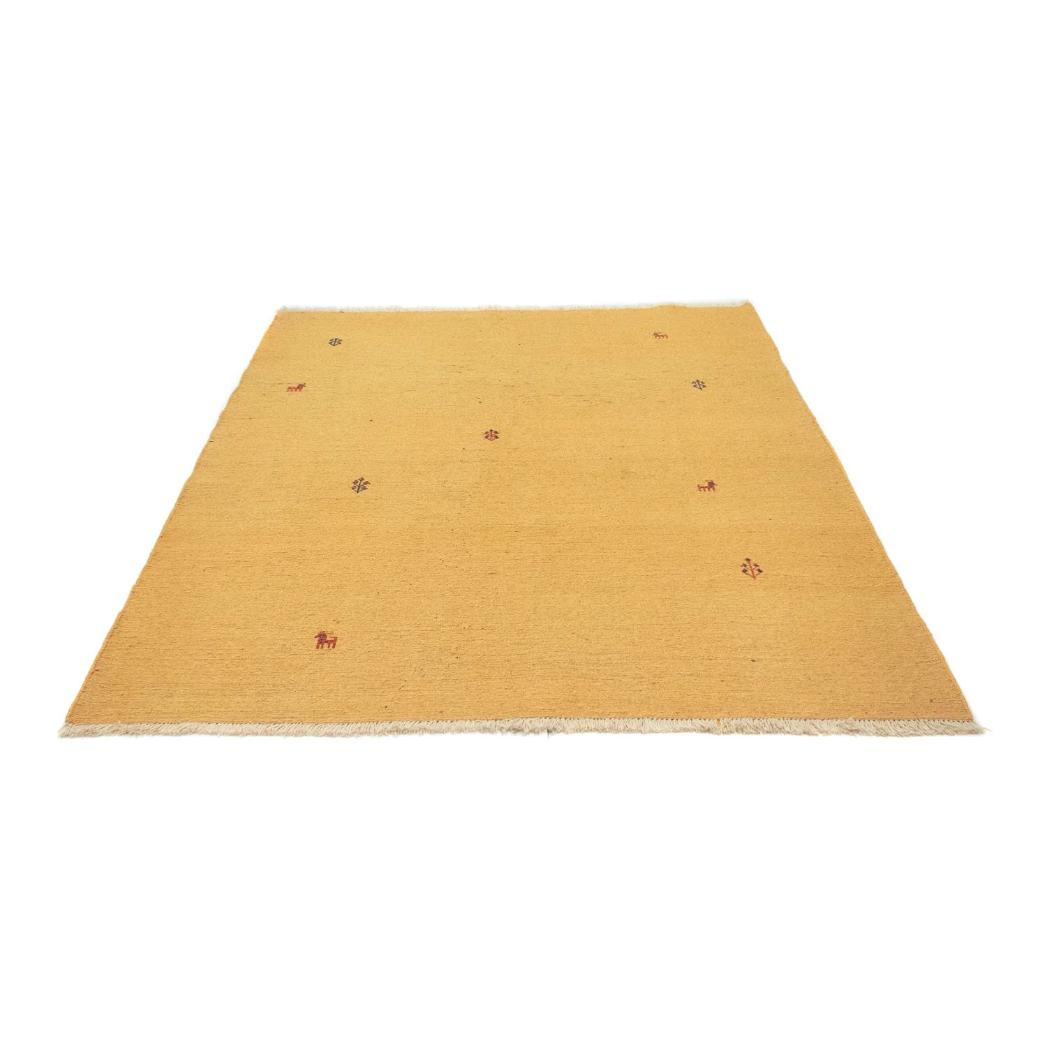 Gabbeh Persisch Teppich 198x151cm - Perserteppich Wollteppich - Image 5