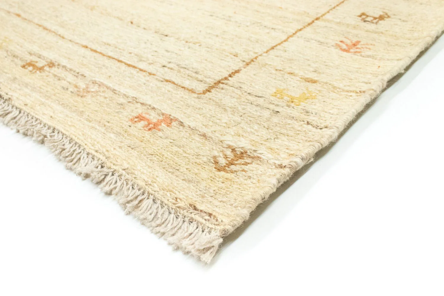Gabbeh Teppich - Perser 200 x 150 cm - beige - Image 2