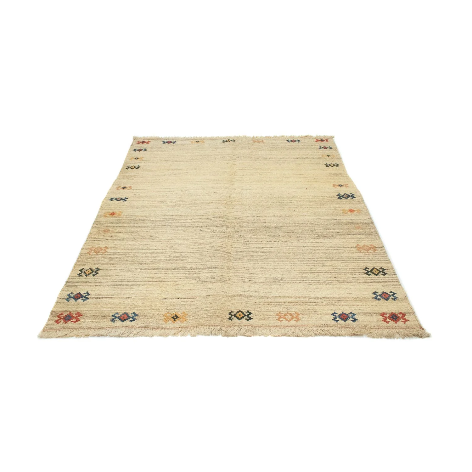 Gabbeh Teppich - Perser 208 x 152 cm - beige - Image 5