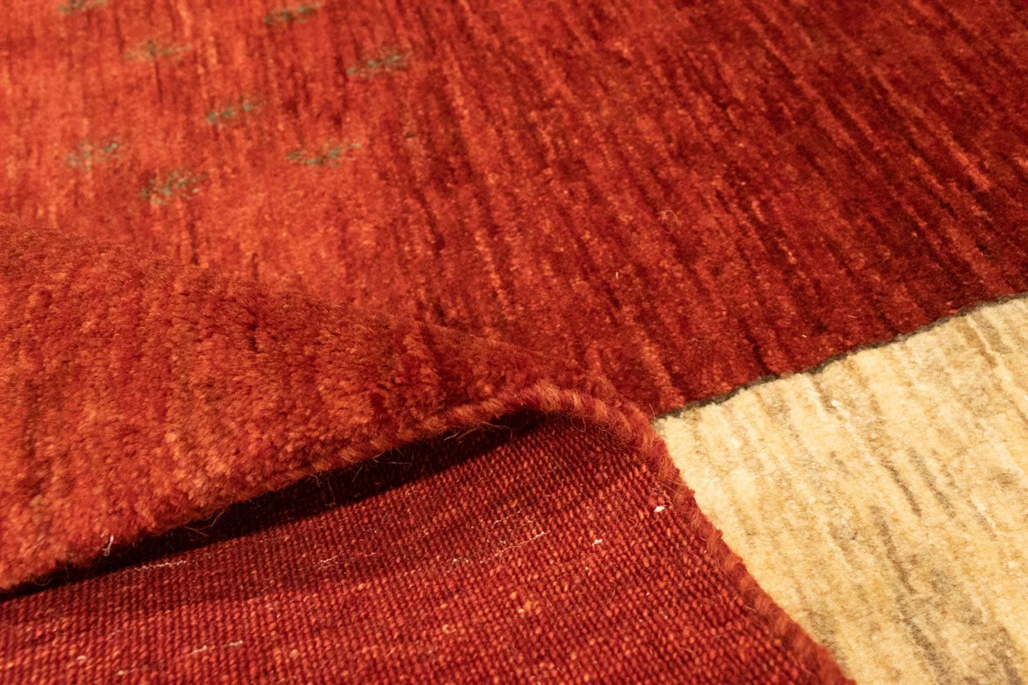 Gabbeh Teppich - Perser 215 x 180 cm - rot - Image 4