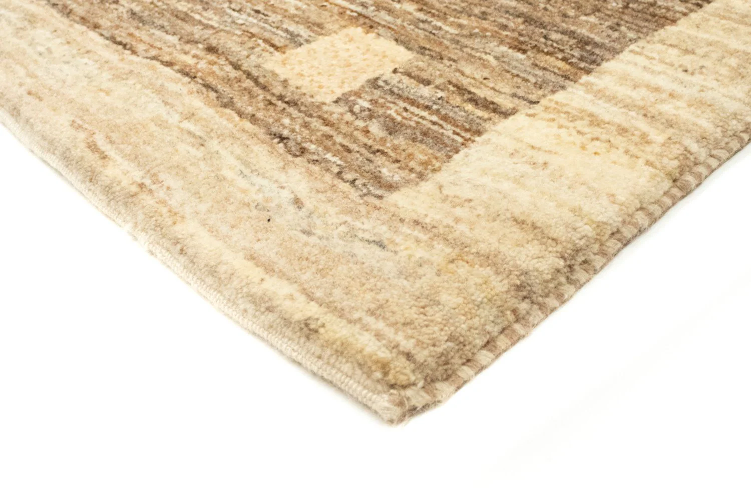 Gabbeh Teppich - Perser 228 x 161 cm - hellbraun - Image 2
