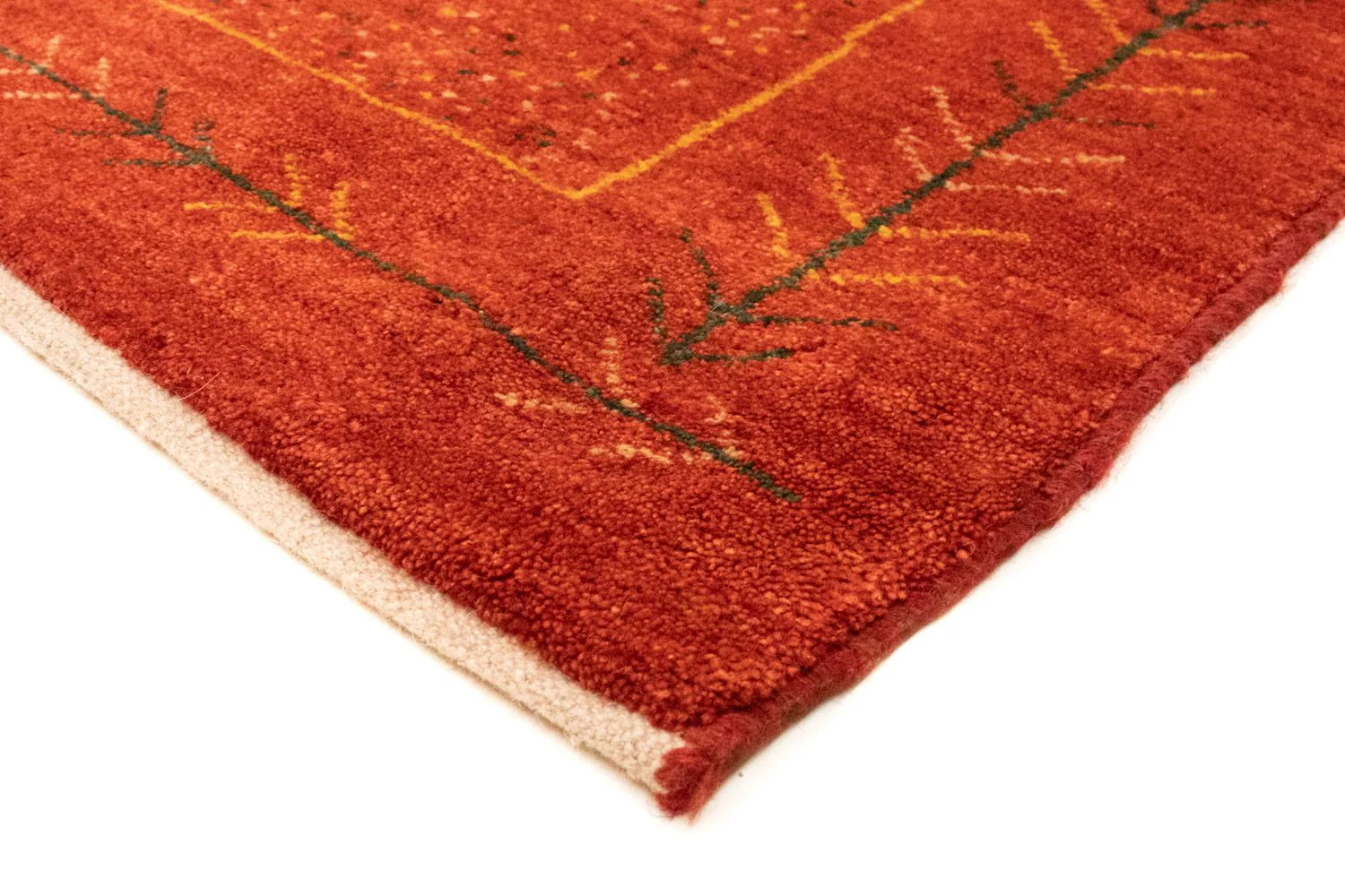 Gabbeh Teppich - Perser 231 x 168 cm - rot - Image 2