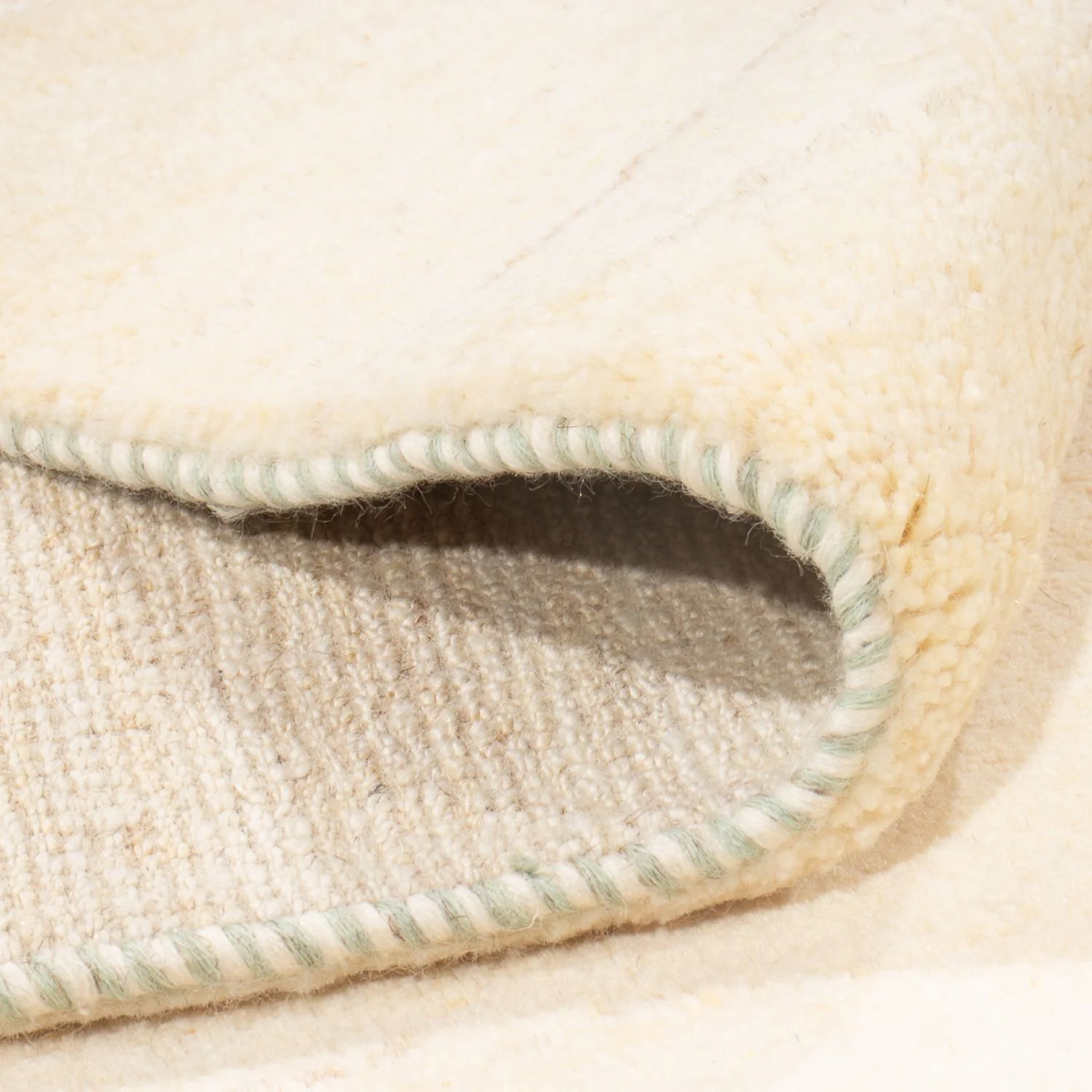 Gabbeh Teppich - Perser - 234 x 172 cm - hellbeige - Image 4
