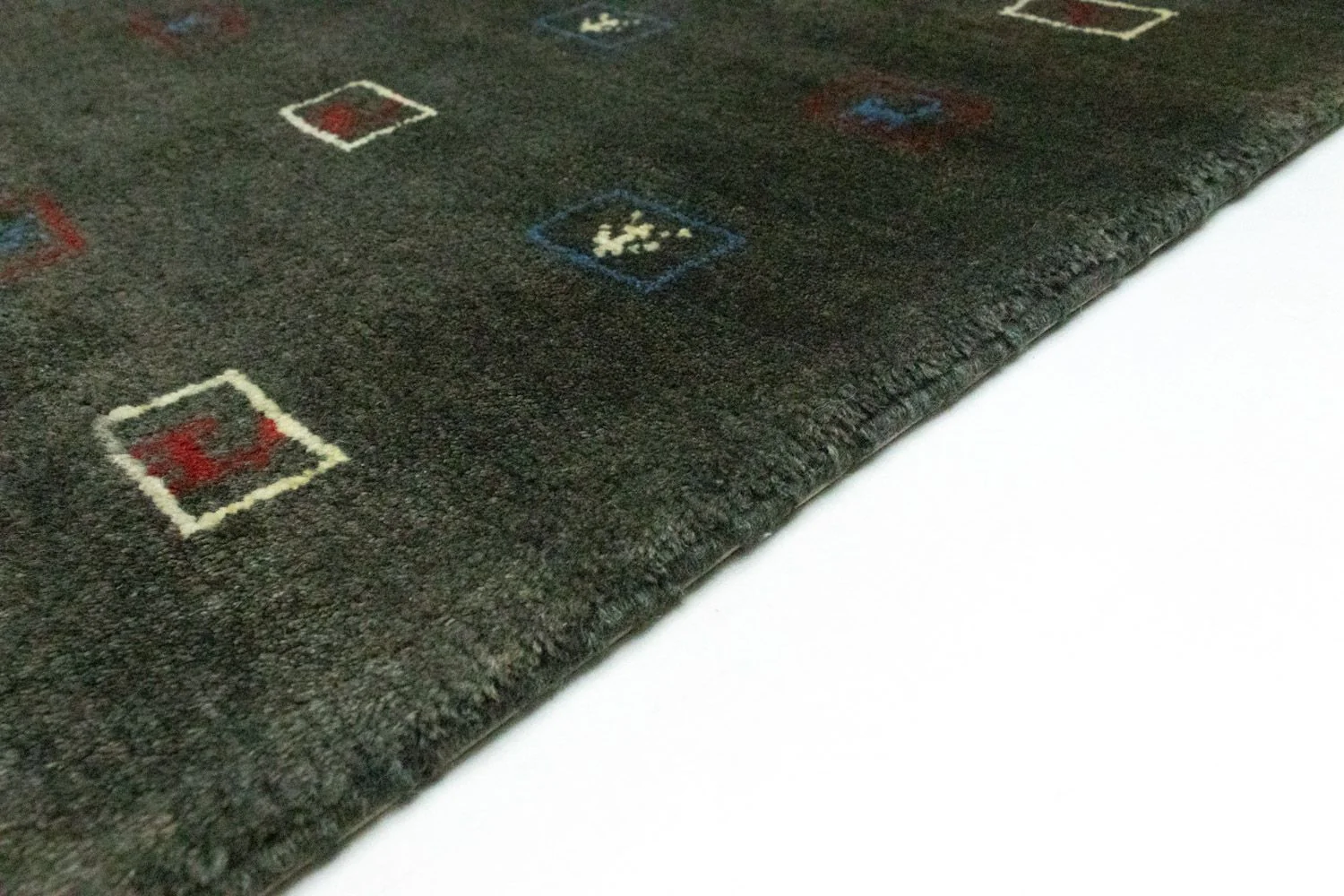 Gabbeh Teppich - Perser 235 x 174 cm - grau - Image 3