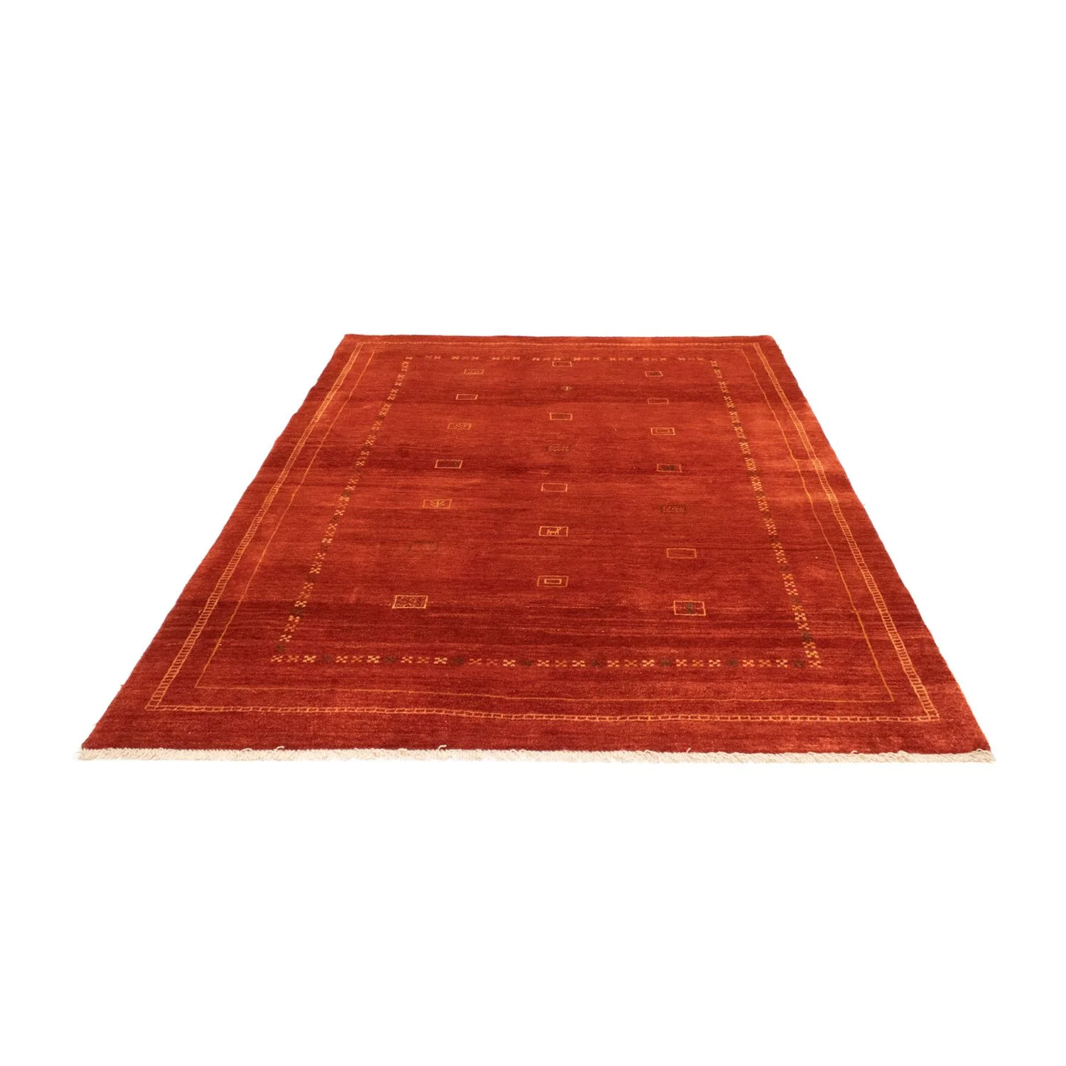 Gabbeh Teppich - Perser 236 x 171 cm - rot - Image 4