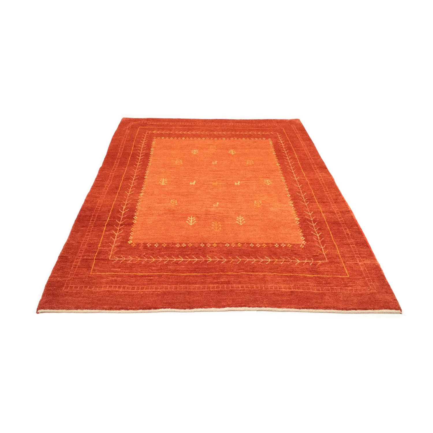 Gabbeh Teppich - Perser 238 x 175 cm - rot - Image 5