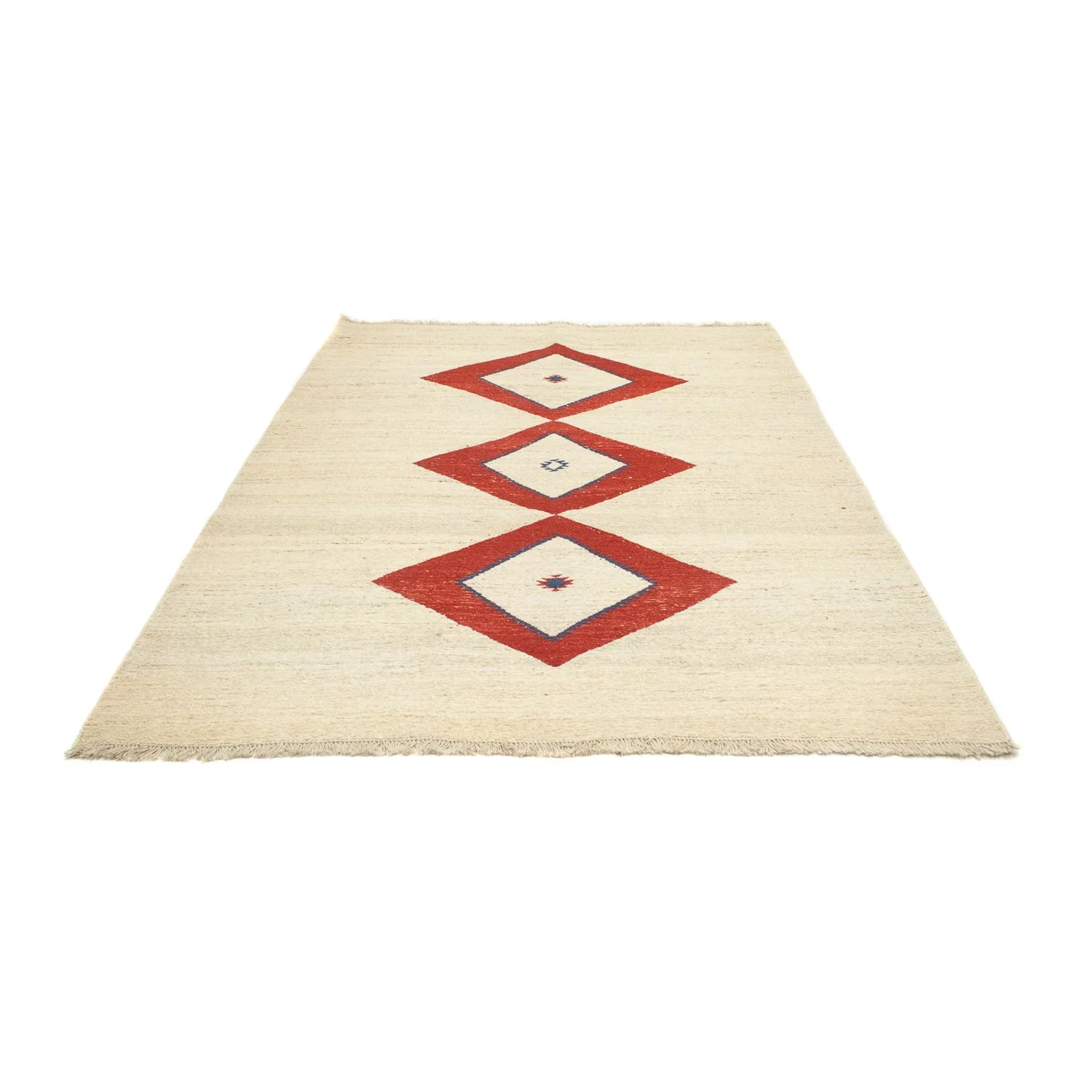 Gabbeh Teppich - Perser 242 x 172 cm - beige - Image 4