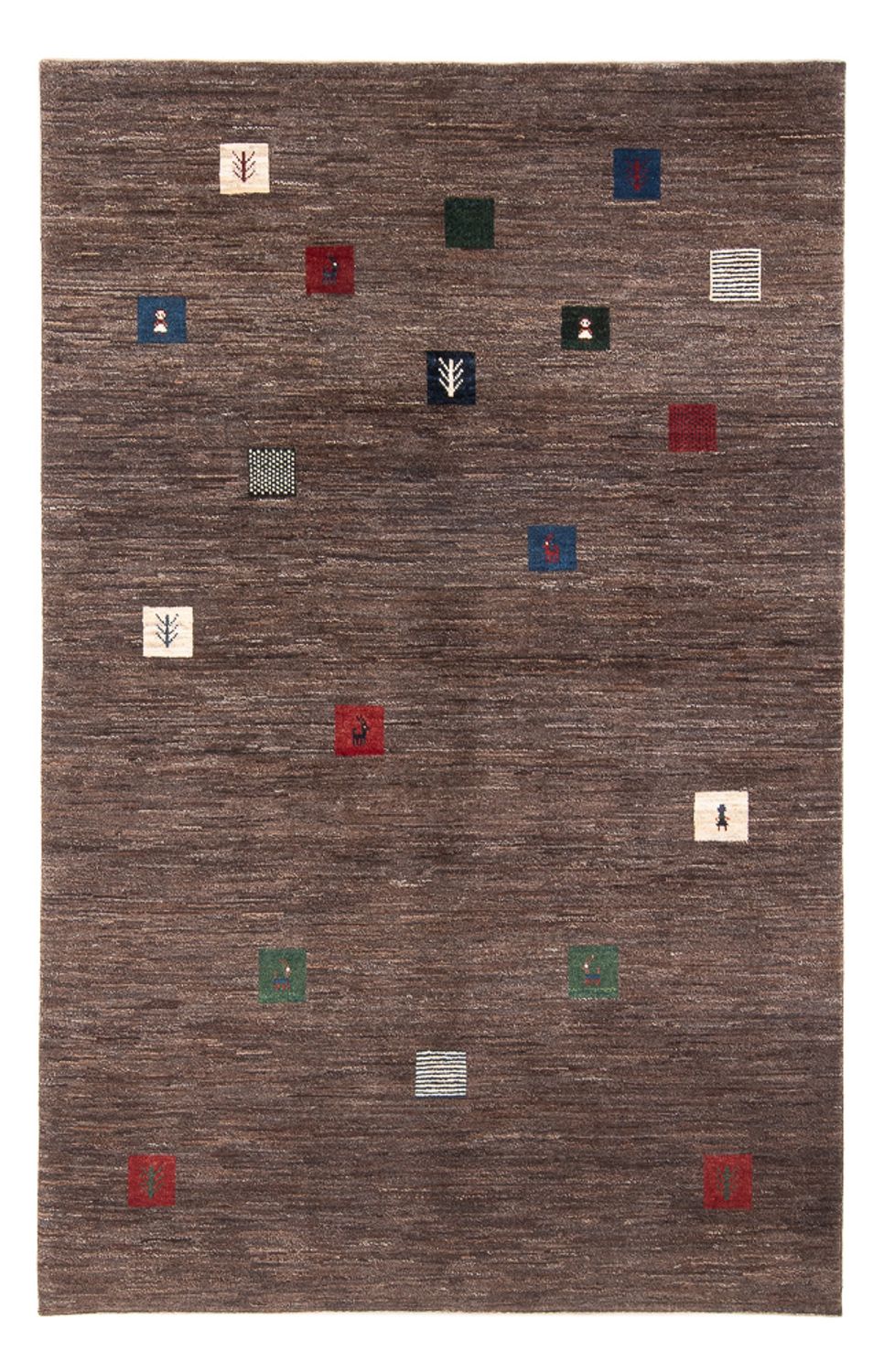 Gabbeh Persisch Teppich 243x170cm - Perserteppich Wollteppich