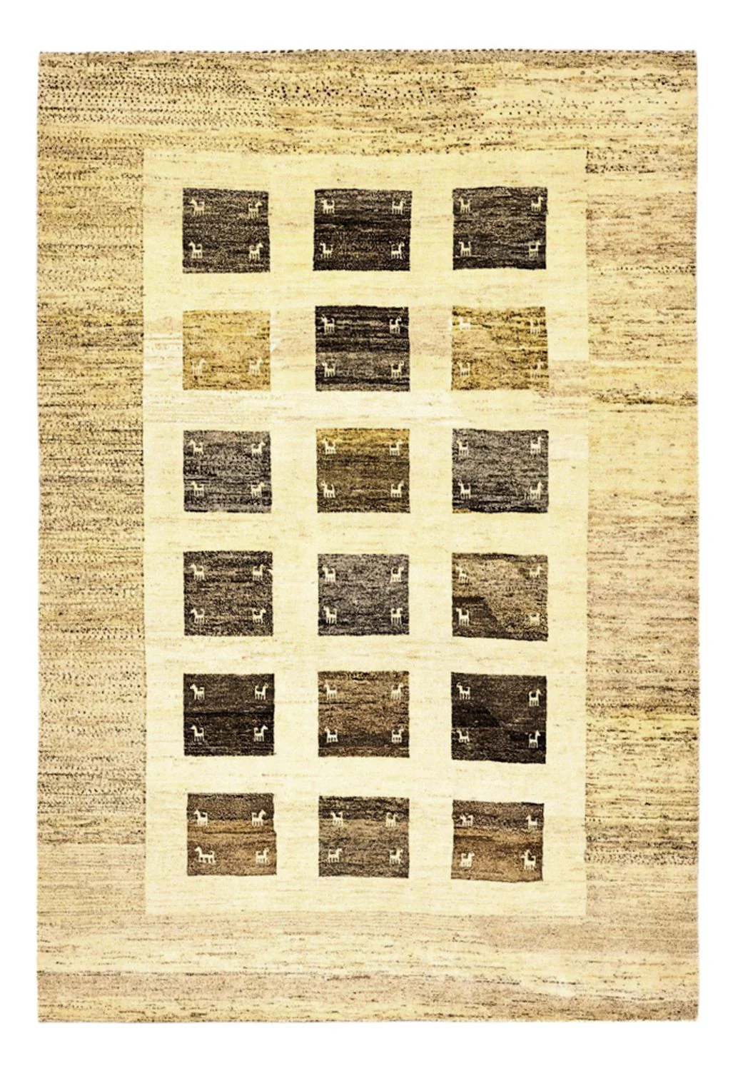 Gabbeh Persisch Teppich 292x203cm - Perserteppich Wollteppich