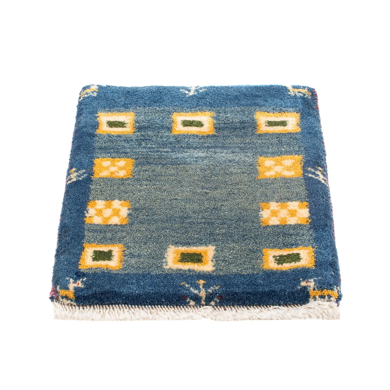 Gabbeh Persisch Teppich 60x40cm - Perserteppich Wollteppich - Image 4