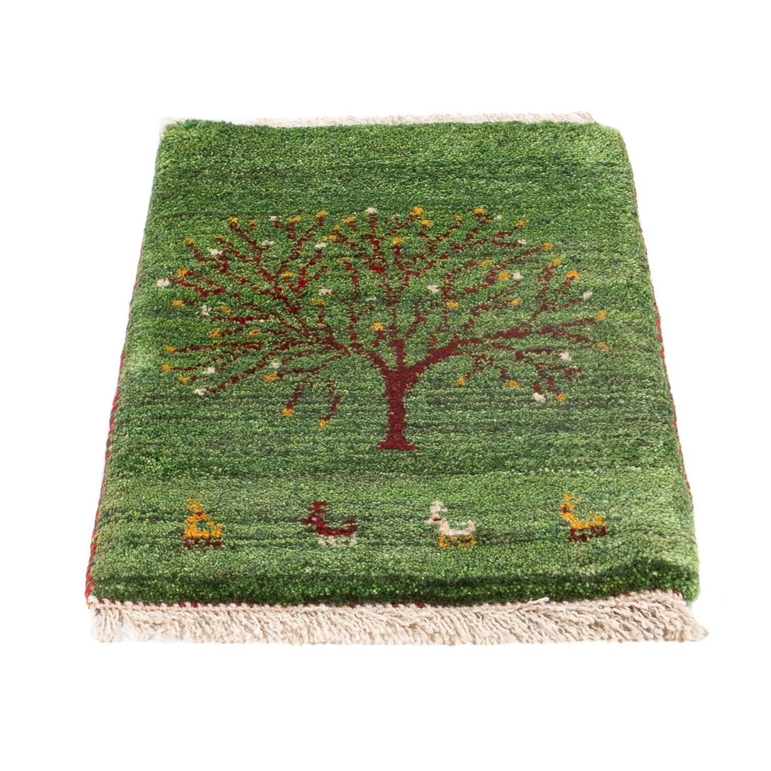 Gabbeh Persisch Teppich 60x40cm - Perserteppich Wollteppich - Image 4