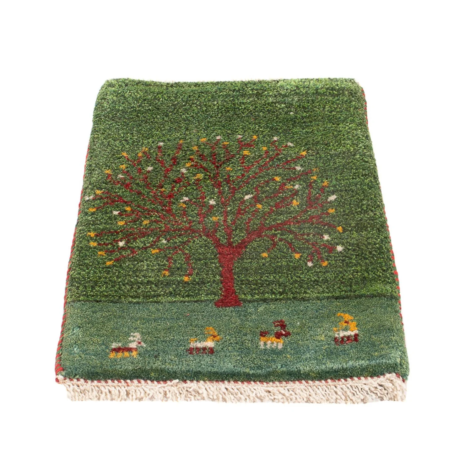 Gabbeh Persisch Teppich 60x40cm - Perserteppich Wollteppich - Image 4