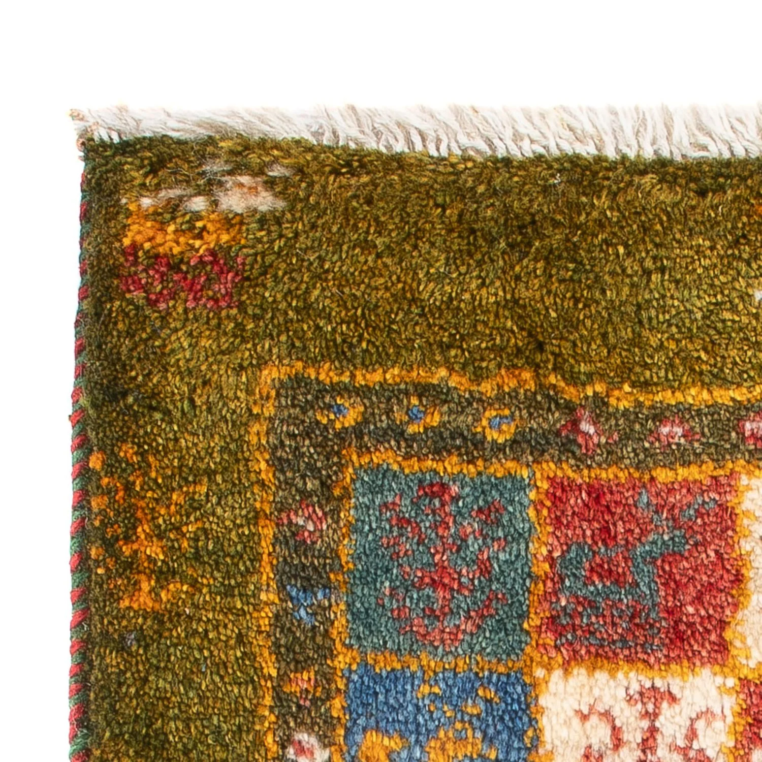 Gabbeh Persisch Teppich 60x40cm - Perserteppich Wollteppich - Image 3