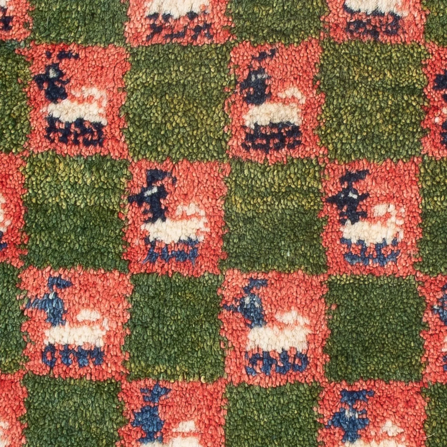 Gabbeh Persisch Teppich 60x40cm - Perserteppich Wollteppich - Image 2