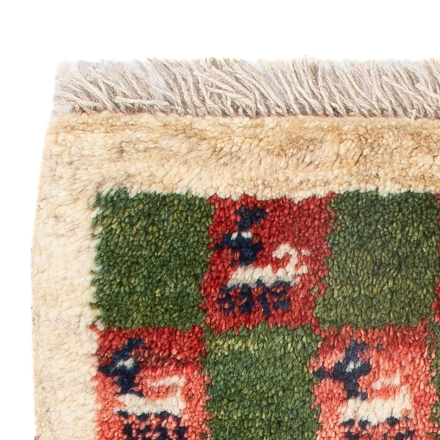 Gabbeh Persisch Teppich 60x40cm - Perserteppich Wollteppich - Image 3