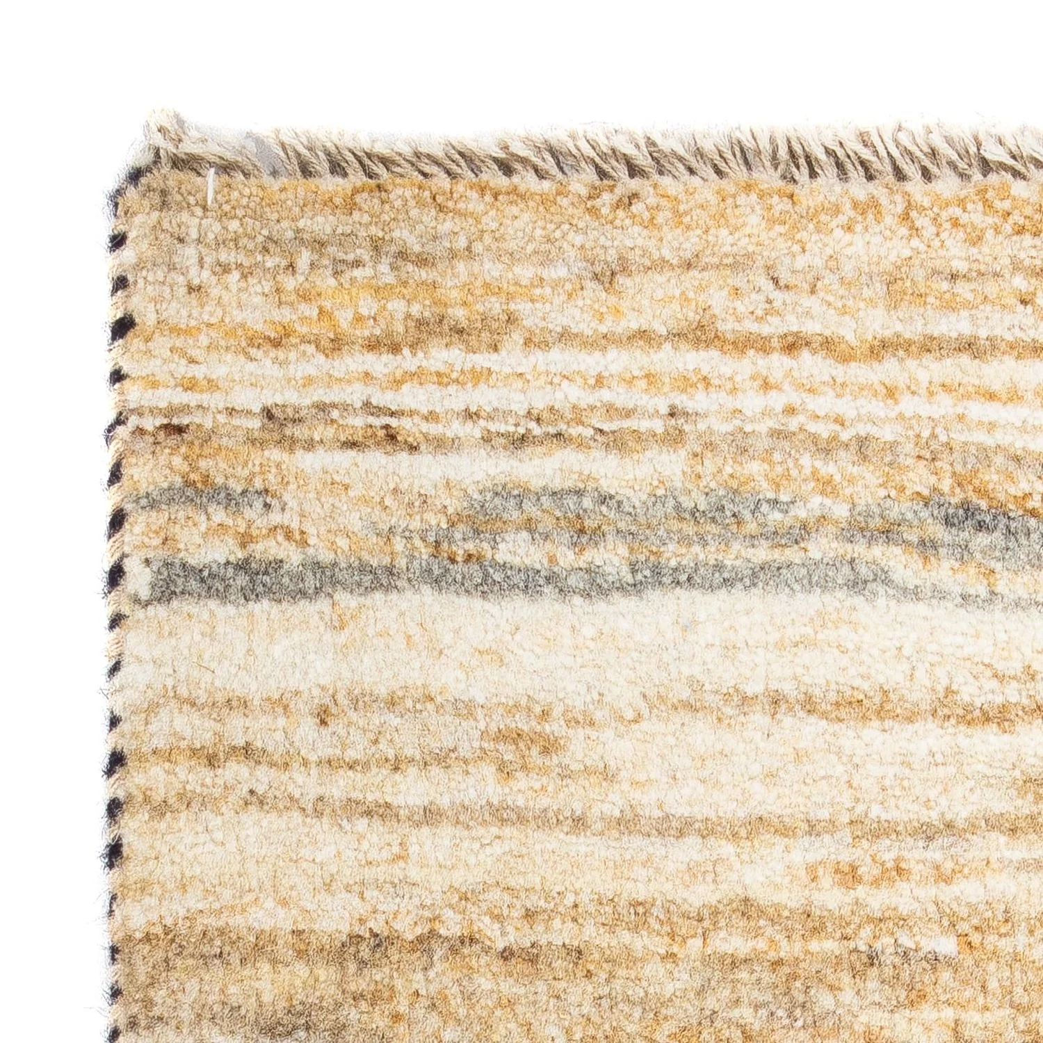 Gabbeh Teppich - Perser 60 x 40 cm - beige - Image 3