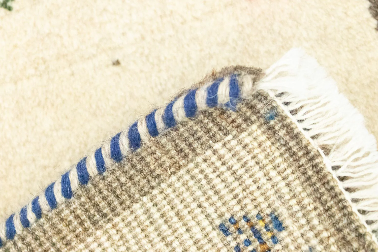 Gabbeh Persisch Teppich 60x40cm - Perserteppich Wollteppich - Image 3
