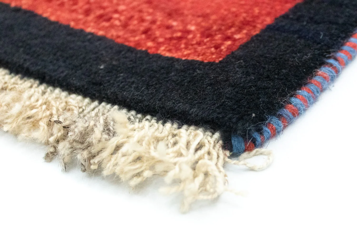 Gabbeh Teppich - Perser 60 x 40 cm - orange - Image 2