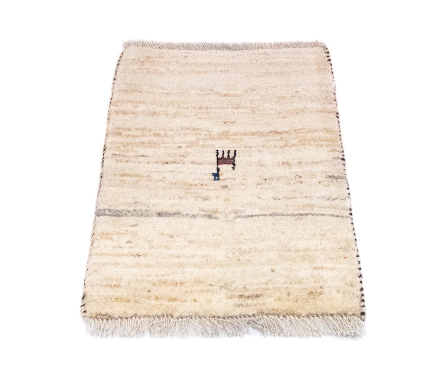 Gabbeh Persisch Teppich 60x40cm - Perserteppich Wollteppich - Image 10