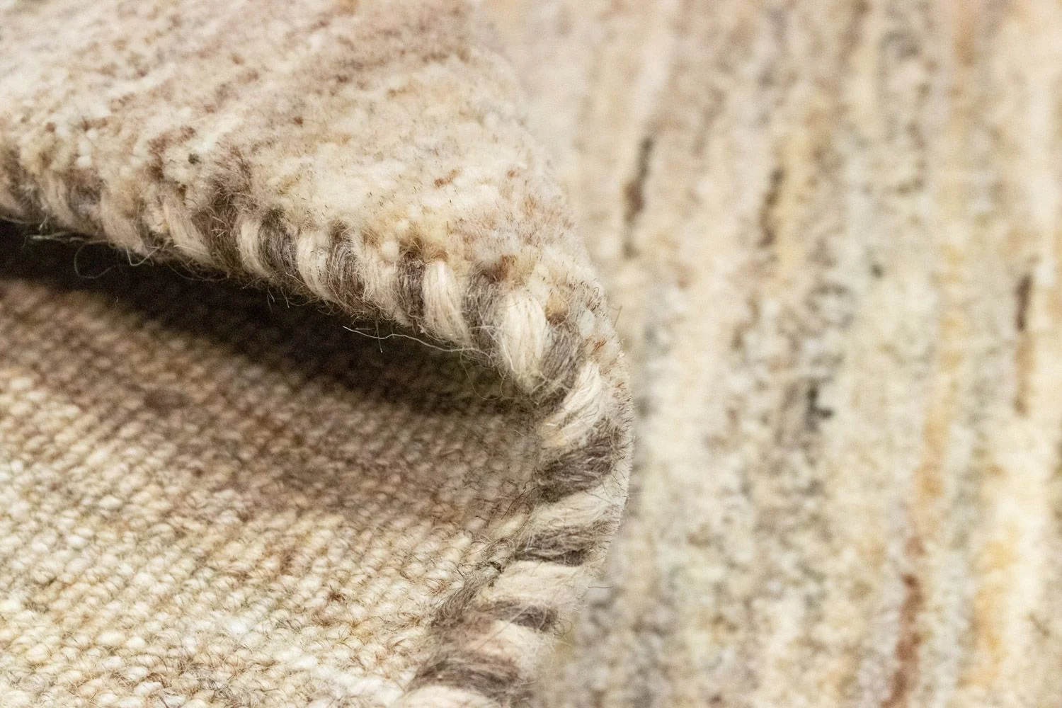 Gabbeh Teppich - Perser 60 x 40 cm - beige - Image 4