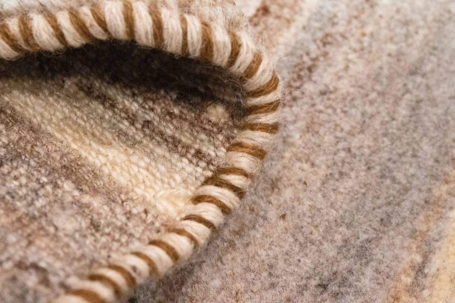 Gabbeh Teppich - Perser 60 x 40 cm - beige - Image 4