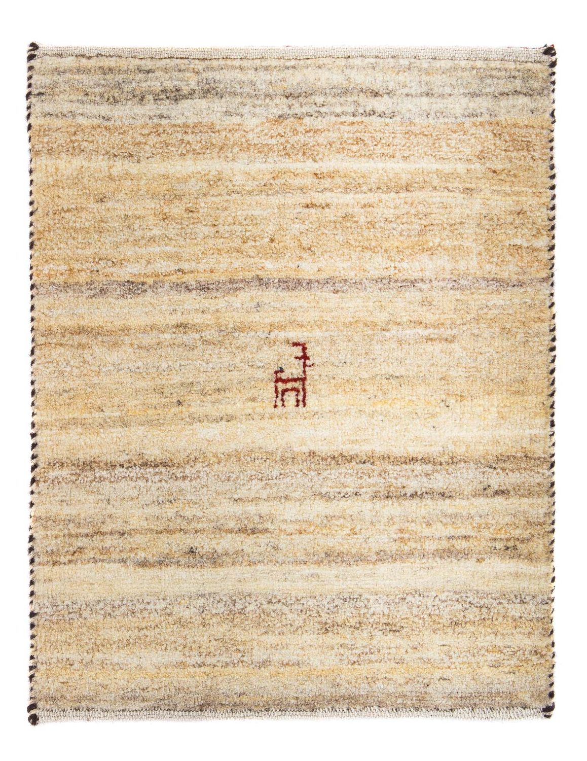 Gabbeh Persisch Teppich 60x40cm - Perserteppich Wollteppich