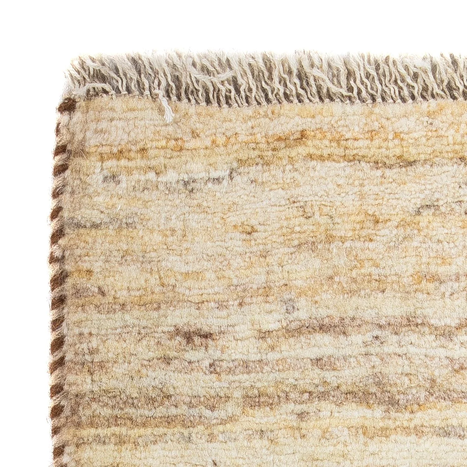 Gabbeh Teppich - Perser 60 x 40 cm - beige - Image 3