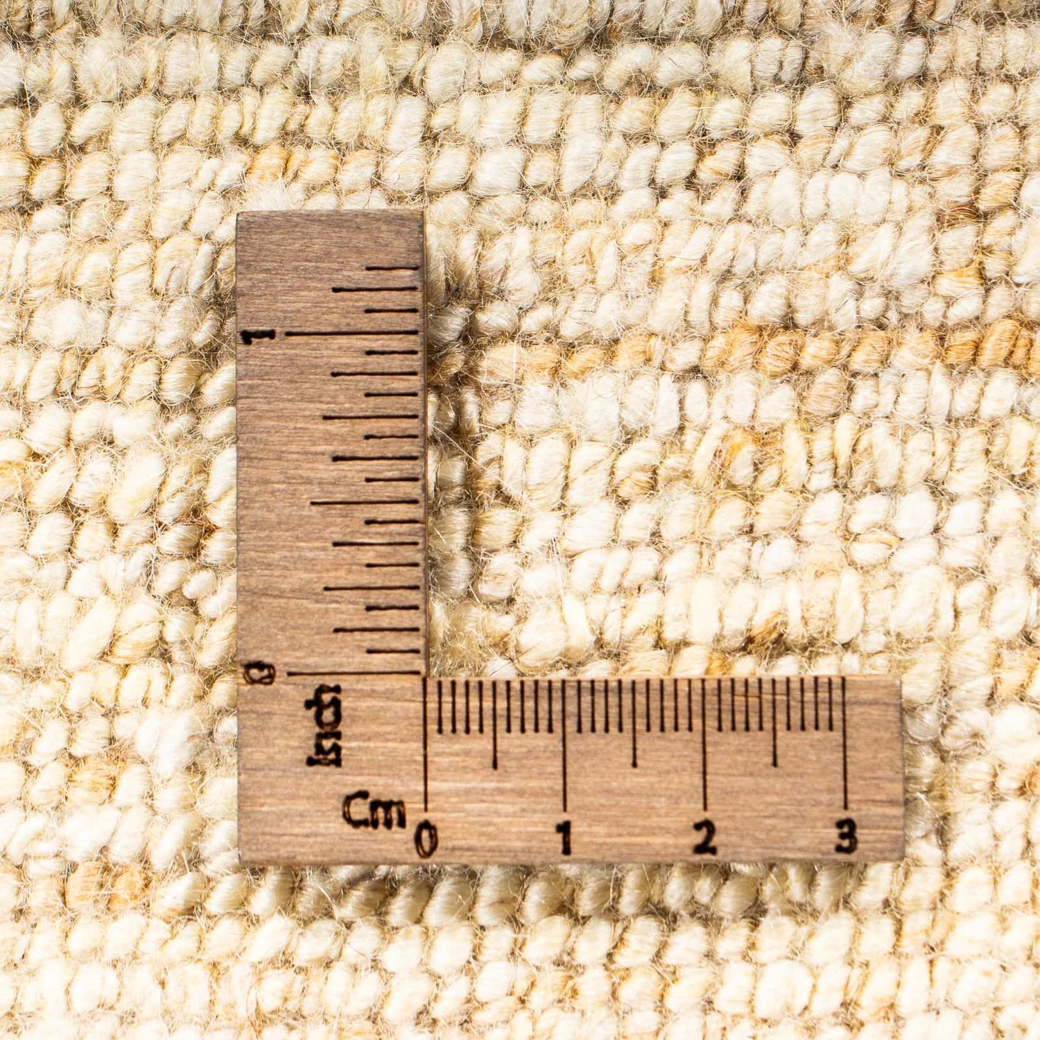 Gabbeh Teppich - Perser 60 x 40 cm - beige - Image 5