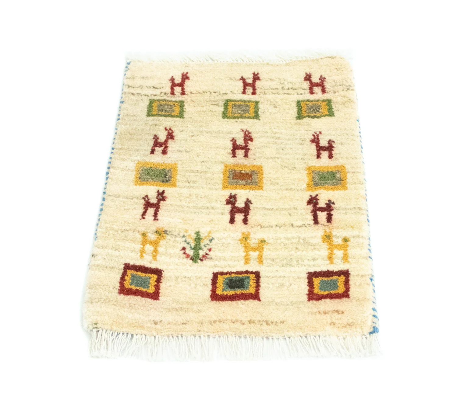 Gabbeh Teppich - Perser 60 x 40 cm - mehrfarbig - Image 4