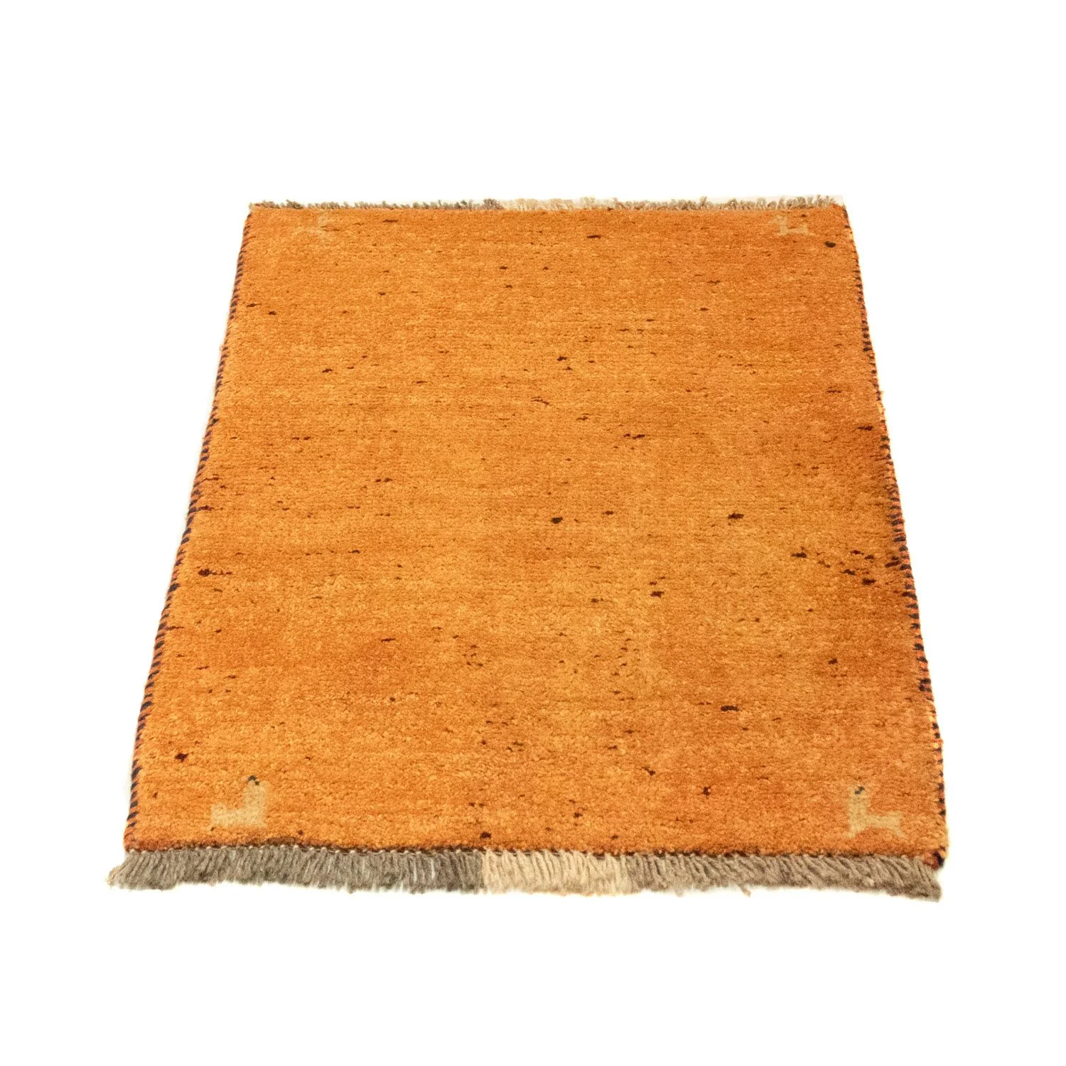 Gabbeh Teppich - Perser 86 x 58 cm - gold - Image 5